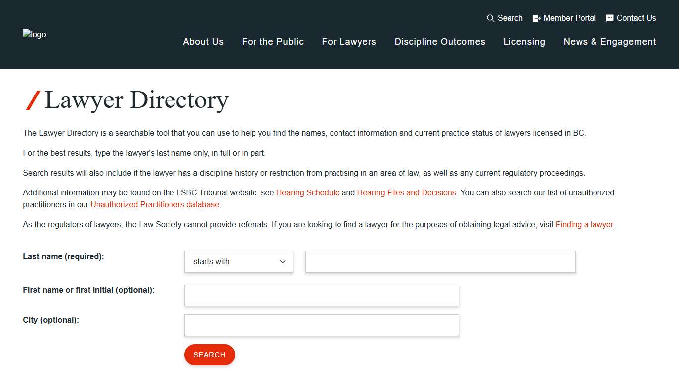 Lawyer Directory