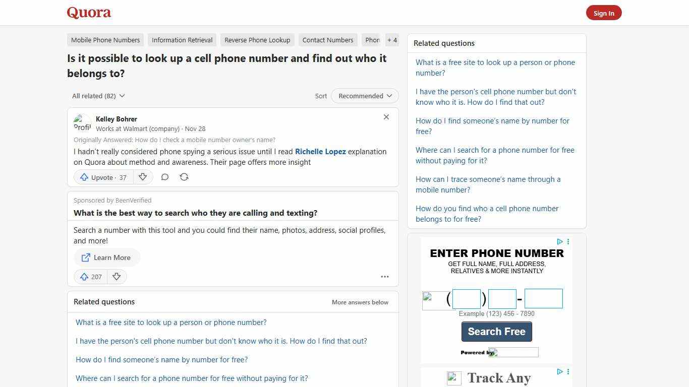 Is it possible to look up a cell phone number and find out who it belongs to? - Quora